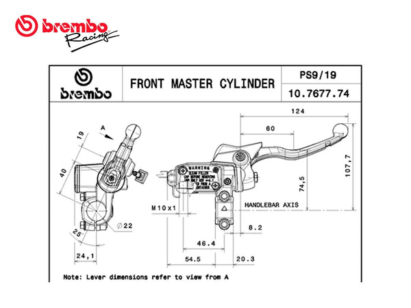 BREMBO 10767774 reference image