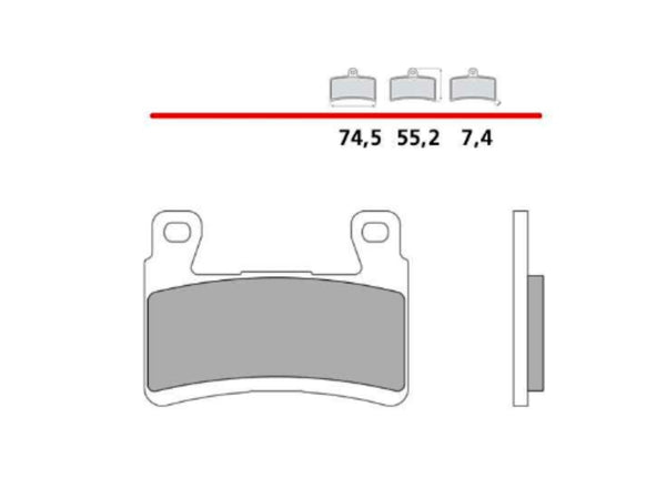 BREMBO 107A48627 reference image; supplied item follows listed SKU and specifications