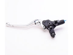 BREMBO 10974014 PSC12 Axial Clutch Master Cylinder — Black, Adjustable Silver Lever