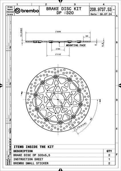 BREMBO 208973753 official product image 4