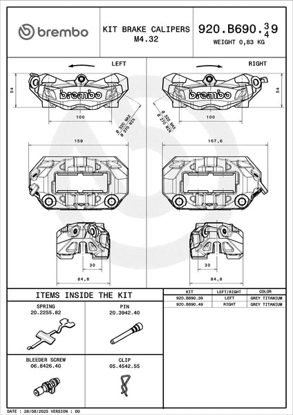 BREMBO 920B69039 official product image 3