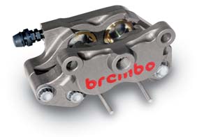 BREMBO Racing P4 24 CNC Rear Caliper, 64 mm – X206101 - reference image