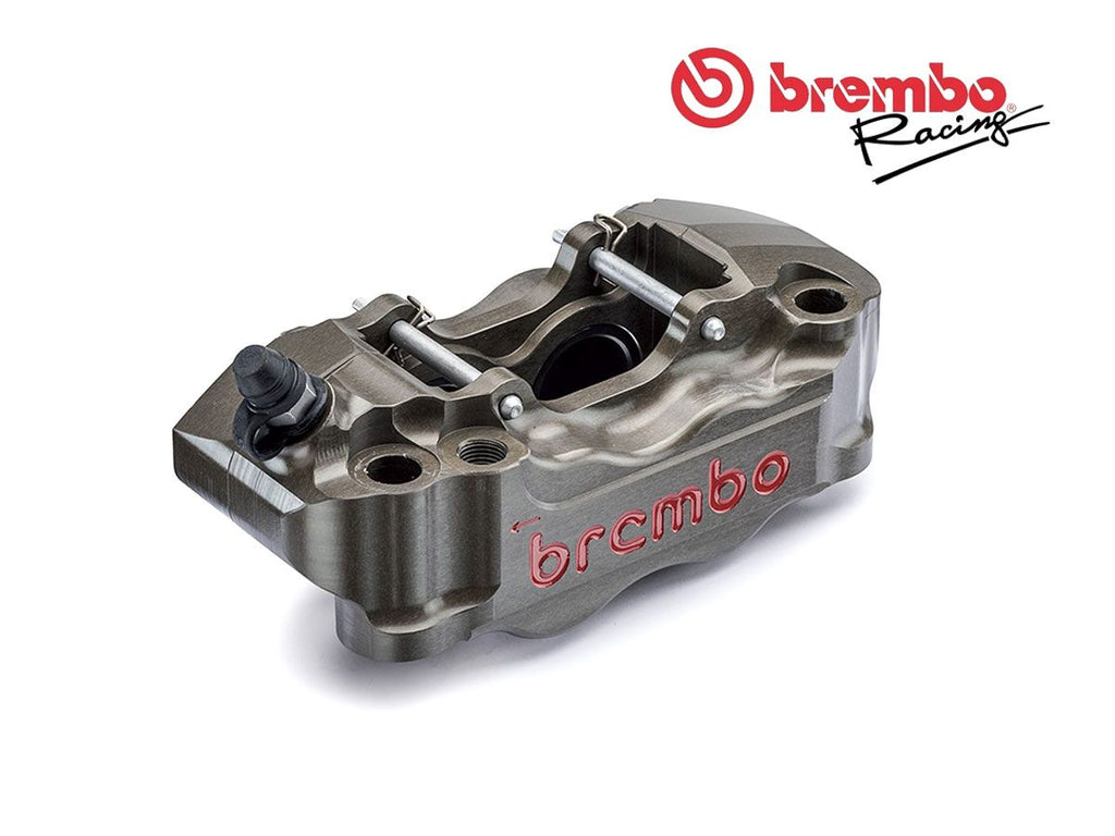 BREMBO Racing P4 30/34 Right Front Radial Caliper, 108 mm – XA69511 — reference image