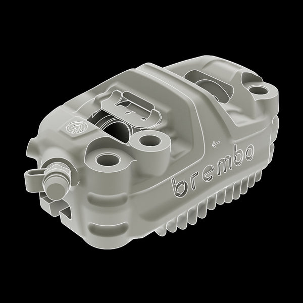 Brembo GP4-MS billet monoblock caliper detail