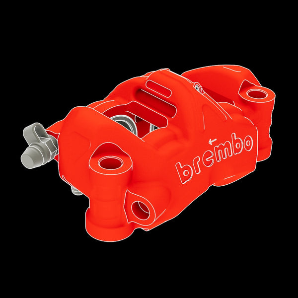 Brembo GP4-PR titanium piston detail