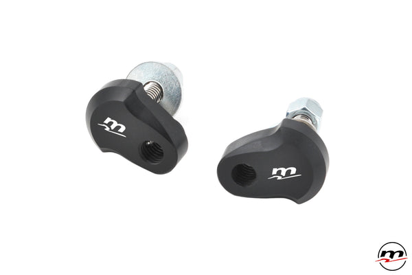 Melotti Racing Front Turn Signal Adapter Pair for MV Agusta Brutale (up to 2009)