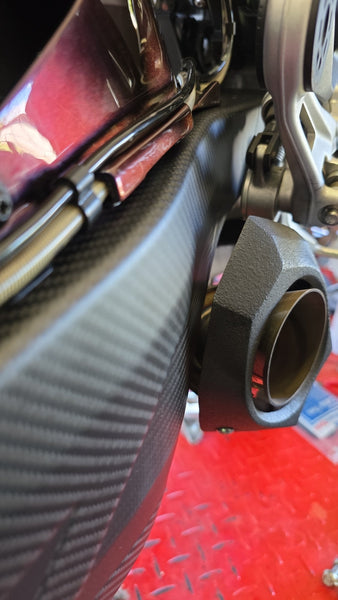 BST official BMW carbon fiber swingarm detail