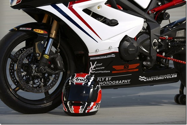 BST Diamond TEK on Triumph Daytona