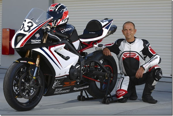 BST Diamond TEK on Triumph Daytona