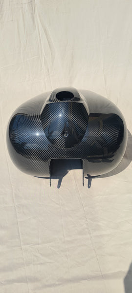 BST Harley-Davidson carbon fiber fuel tank and tank cover official image