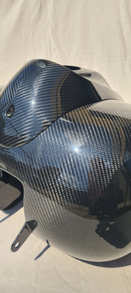 BST Harley-Davidson carbon fiber fuel tank and tank cover official image