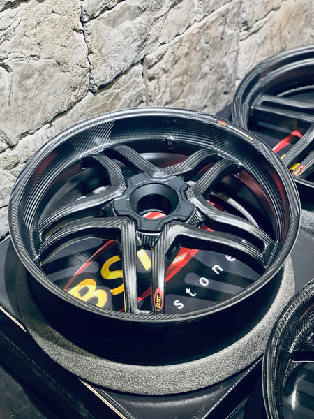 BST Rapid TEK carbon fiber motorcycle wheel – DENNISPOWERSPORT actual product photo
