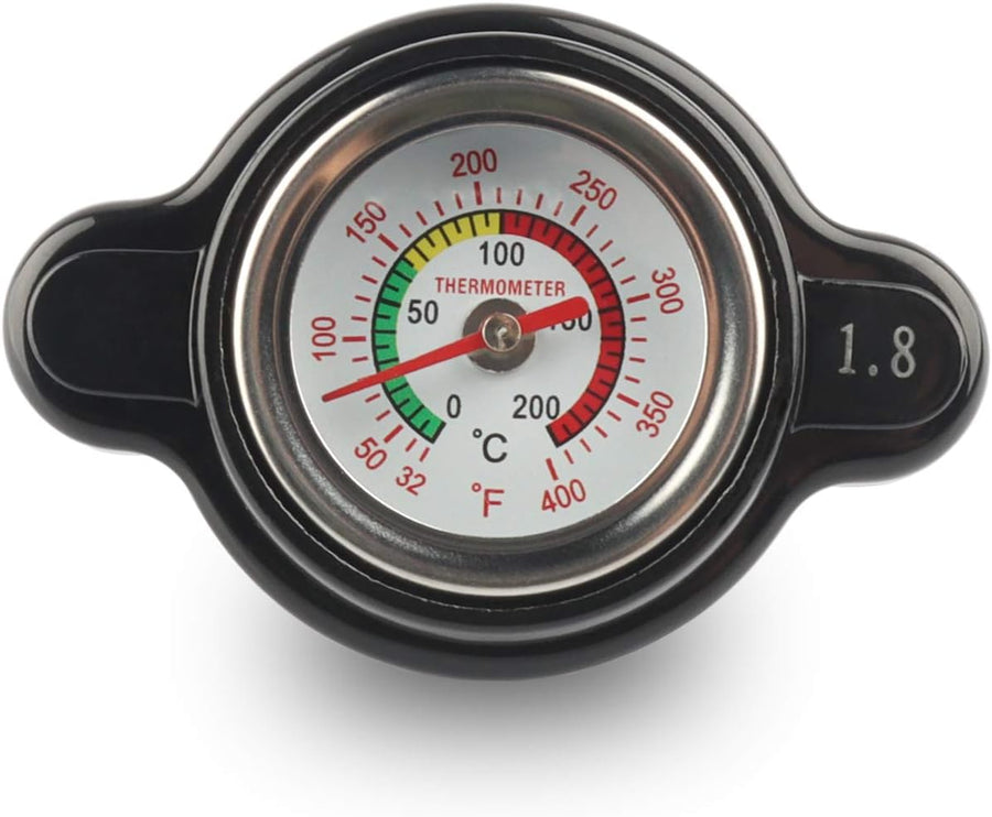 BT Moto High Pressure Radiator Cap with Temperature Gauge (BMW Compatible)