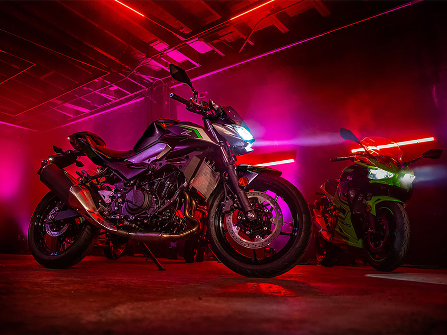 BT Moto (21-27) Kawasaki Z400/Z500 Stage 1+ Performance Calibration With Handheld Tuner