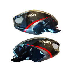 Carbon4us Exclusive Stealth Carbon Tank Side Panel Set – Ducati Monster 696/796/1100