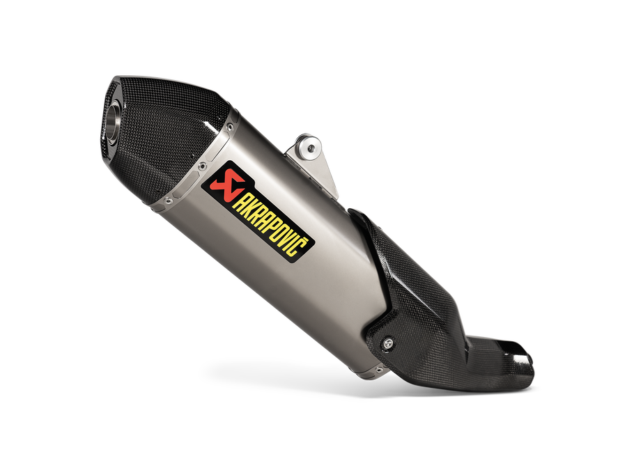 AKRAPOVIC Ducati DesertX 2022-2024 Slip-On Line (Titanium) S-D9SO19-HJAT