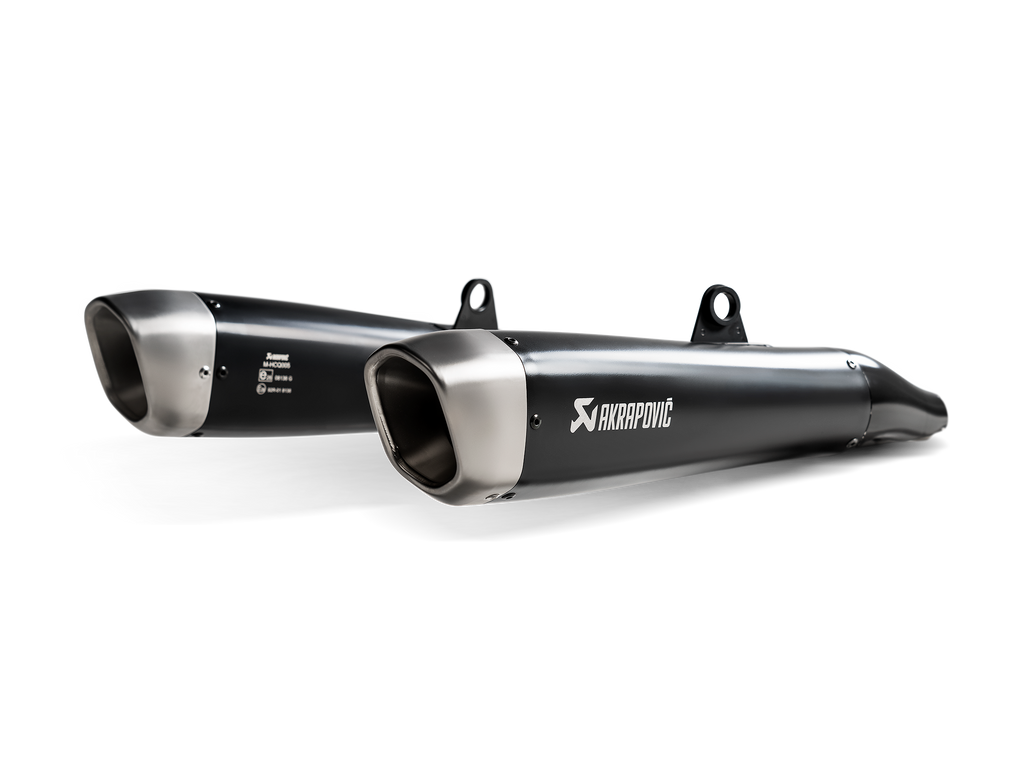 AKRAPOVIC Triumph Street Twin 2016-2020 Slip-On Line (Titanium) S-T9SO2-HCQTBL