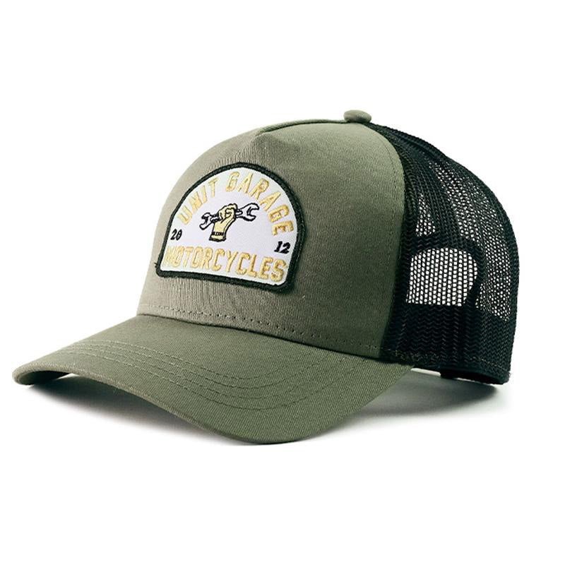 Unit Garage U136 Green Wrench Unit garage trucker cap