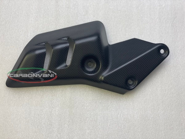 CARBONVANI Ducati Diavel V4 Carbon Fiber Left Exhaust Guard