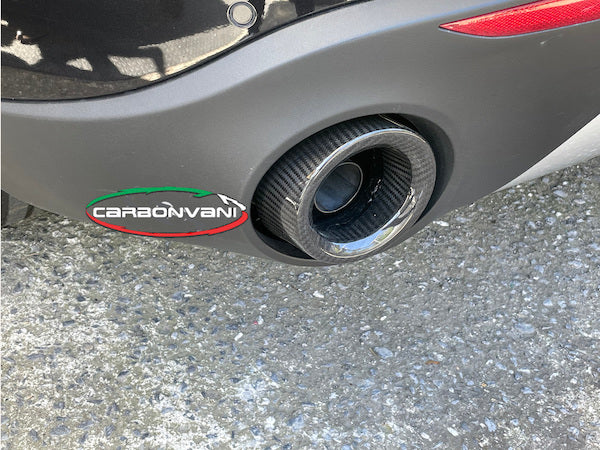 Carbonvani Alfa Romeo Stelvio Exhaust Terminals