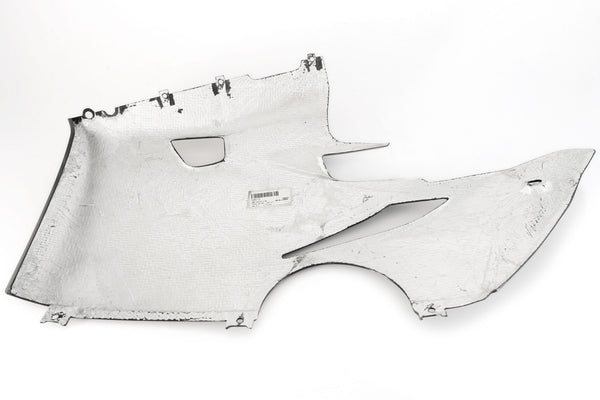 MOTOCORSE Fairing side panel - lower left Trama del carbonio e finitura superficiale