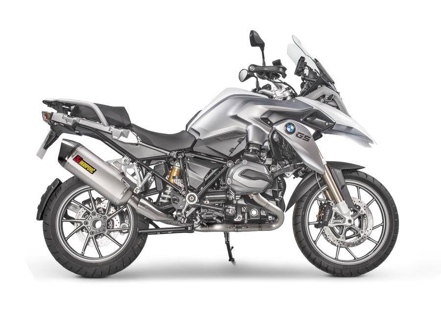 AKRAPOVIC BMW R 1200 GS / R 1200 GS ADVENTURE 2013-2018, 2014-2018 Optional Header (Titanium) E-B12E1