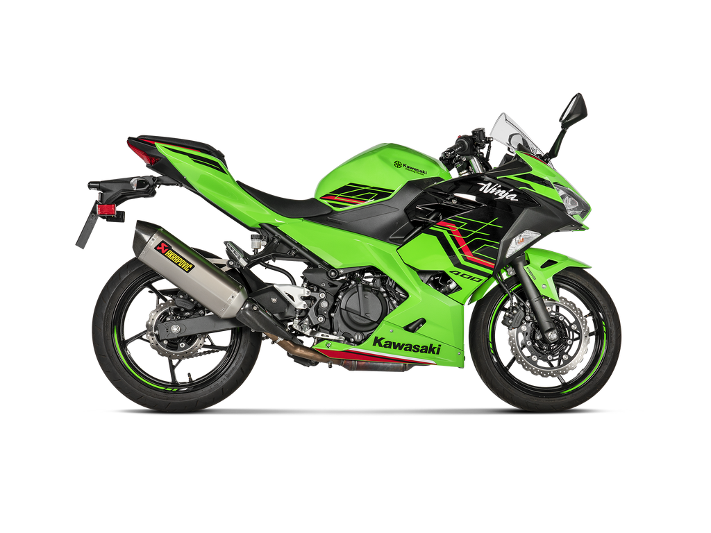 AKRAPOVIC Kawasaki Ninja 500 / Z500 2024-2026 Slip-On Line (Titanium) S-K5SO1-HRT