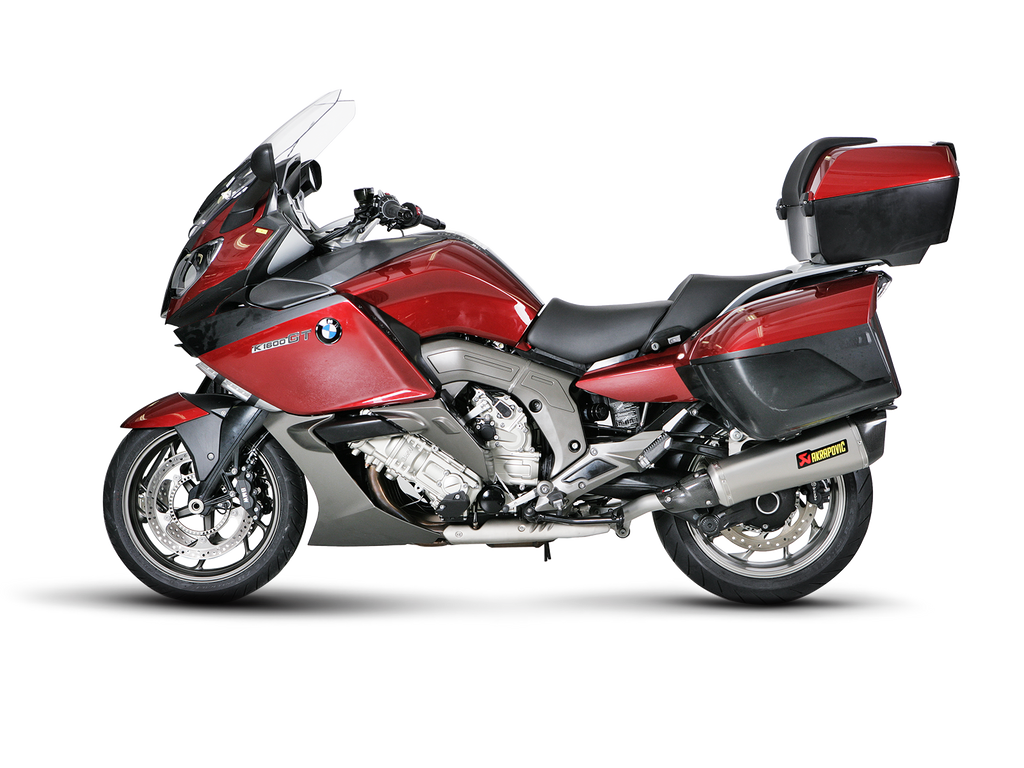 AKRAPOVIC BMW K 1600 GT/GTL 2011-2024 Slip-On Line (Titanium) S-B16SO4-HZAAT