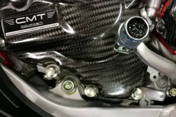 CMT Compositi Carbon Ignition Cover Guard | Honda CRF 250 R | 000101
