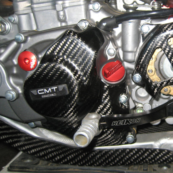 CMT Compositi Carbon Ignition Cover Guard | Honda CRF 450 R | 000102