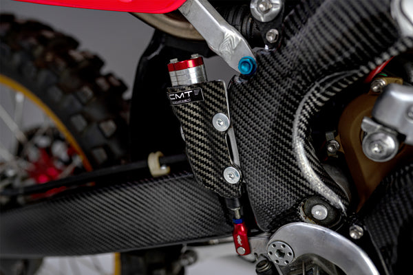 CMT Compositi Carbon Rear Brake Master Cylinder Guard | Honda CR 250 / Multi-Model | 000106