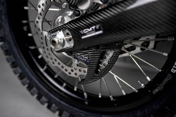 CMT Compositi Carbon Rear Brake Disc Guard | Honda CR 250 / Multi-Model | 000113