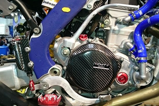 CMT Compositi Carbon Clutch Cover Guard | Honda CRF 450 R | 000127