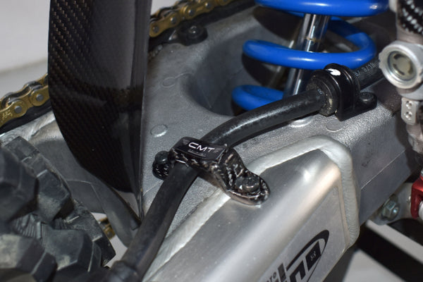 CMT Compositi Carbon Rear Brake Hose Guard | Honda CRF 450 R / Multi-Model | 000129