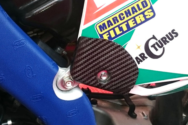 CMT Compositi Carbon Rear Side Panel Guards | Honda CRF 450 R / Honda CRF 250 R | 000133