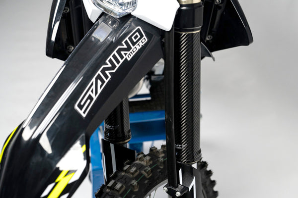 CMT Compositi Carbon Fork Guards | Yamaha / Fantic / Triumph / Honda / Beta / Sherco / TM Racing / Stark Varg | 000139