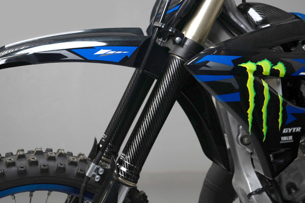 CMT Compositi Carbon Fork Guards | Yamaha / Fantic / Triumph / Honda / Beta / Sherco / TM Racing / Stark Varg | 000139