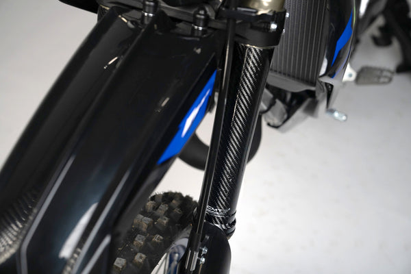 CMT Compositi Carbon Fork Guards | Yamaha / Fantic / Triumph / Honda / Beta / Sherco / TM Racing / Stark Varg | 000139