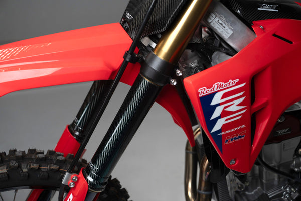CMT Compositi Carbon Fork Guards | Yamaha / Fantic / Triumph / Honda / Beta / Sherco / TM Racing / Stark Varg | 000139