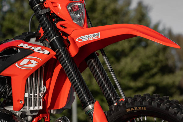 CMT Compositi Carbon Fork Guards | Yamaha / Fantic / Triumph / Honda / Beta / Sherco / TM Racing / Stark Varg | 000139
