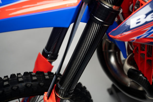 CMT Compositi Carbon Fork Guards | Yamaha / Fantic / Triumph / Honda / Beta / Sherco / TM Racing / Stark Varg | 000139
