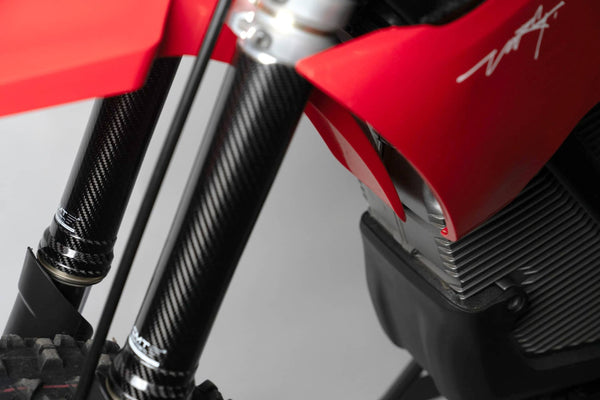 CMT Compositi Carbon Fork Guards | Yamaha / Fantic / Triumph / Honda / Beta / Sherco / TM Racing / Stark Varg | 000139