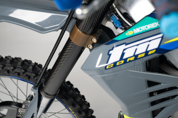 CMT Compositi Carbon Fork Guards | Yamaha / Fantic / Triumph / Honda / Beta / Sherco / TM Racing / Stark Varg | 000139