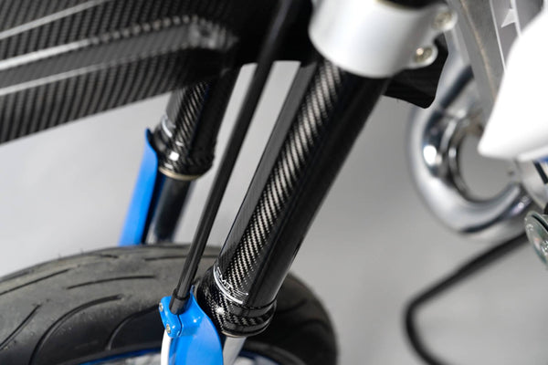 CMT Compositi Carbon Fork Guards | Yamaha / Fantic / Triumph / Honda / Beta / Sherco / TM Racing / Stark Varg | 000139