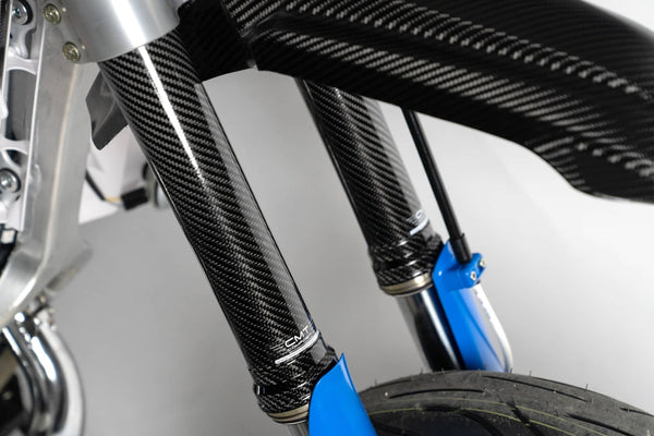 CMT Compositi Carbon Fork Guards | Yamaha / Fantic / Triumph / Honda / Beta / Sherco / TM Racing / Stark Varg | 000139