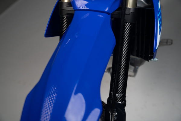 CMT Compositi Carbon Fork Guards | Yamaha / Fantic / Triumph / Honda / Beta / Sherco / TM Racing / Stark Varg | 000139