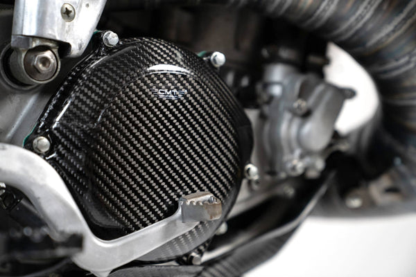 CMT Compositi Carbon Clutch Cover Guard | Honda CR 500 / Honda CR 250 | 000143