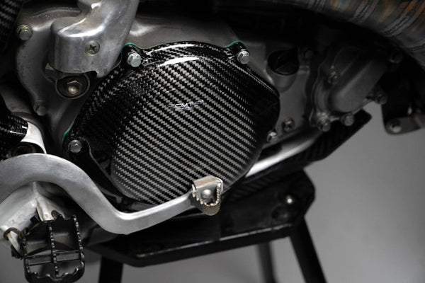 CMT Compositi Carbon Clutch Cover Guard | Honda CR 500 / Honda CR 250 | 000143