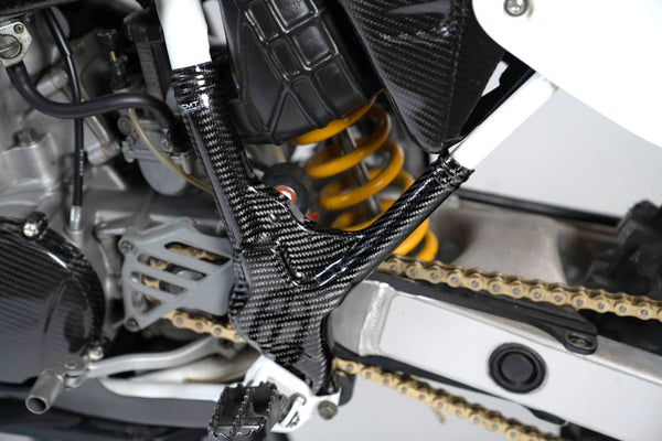 CMT Compositi Carbon Frame Guards | Honda CR 500 | 000144