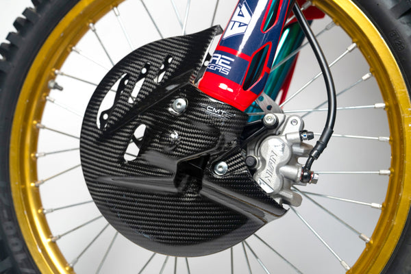 CMT Compositi Carbon Front Brake Disc Guard 260–270mm | Honda CR 250 / Multi-Model | 000159